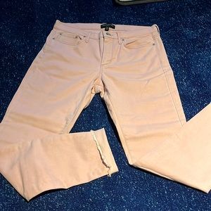NWOT Banana Republic blush skinny jeans